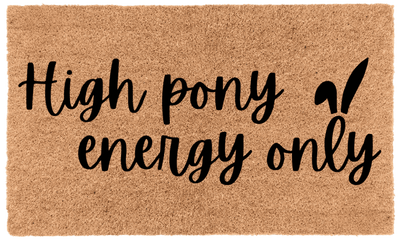High Pony Energy Only