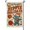 Hippie Holidaze Garden Flag - Garden Flag Only
