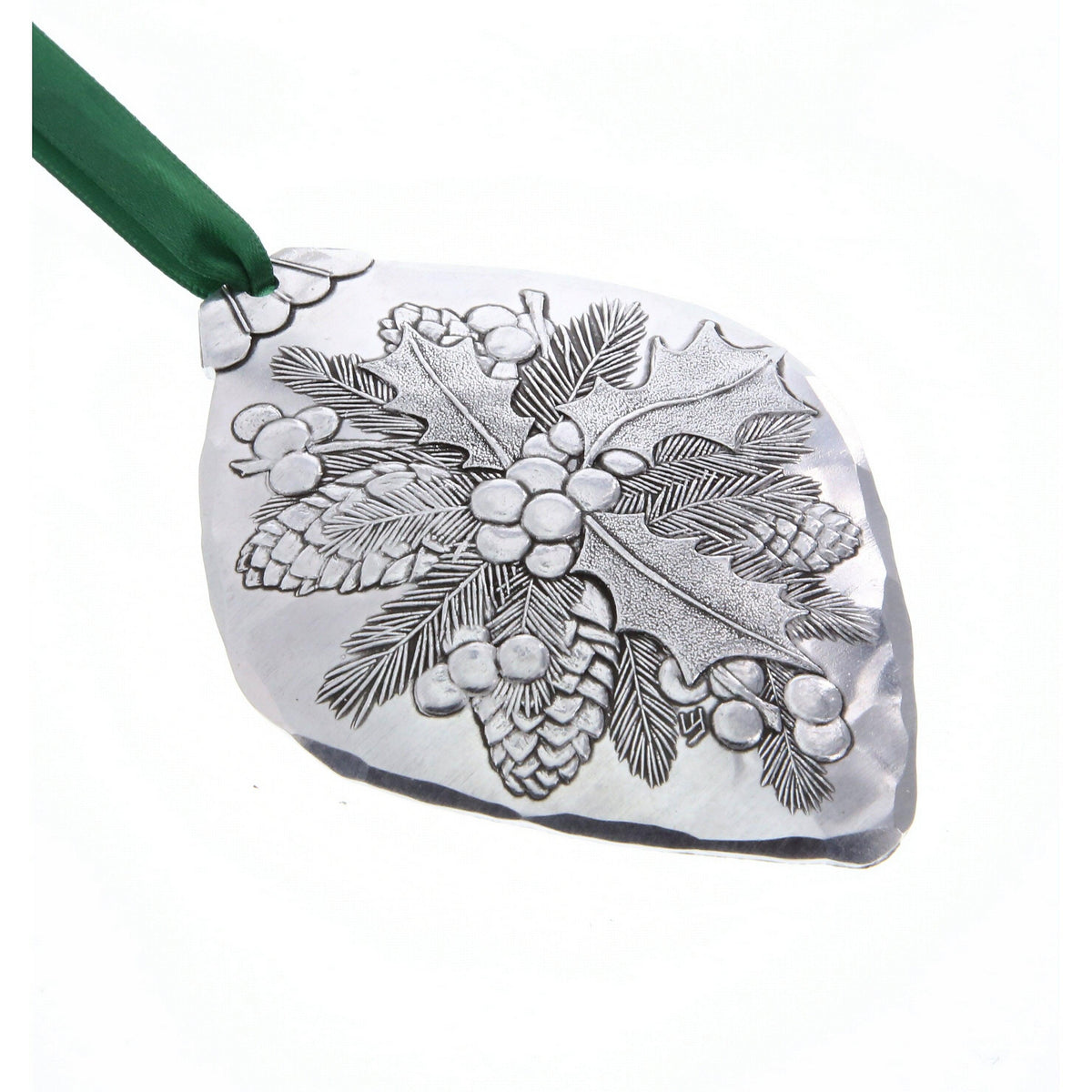 Holly Bulb Ornament