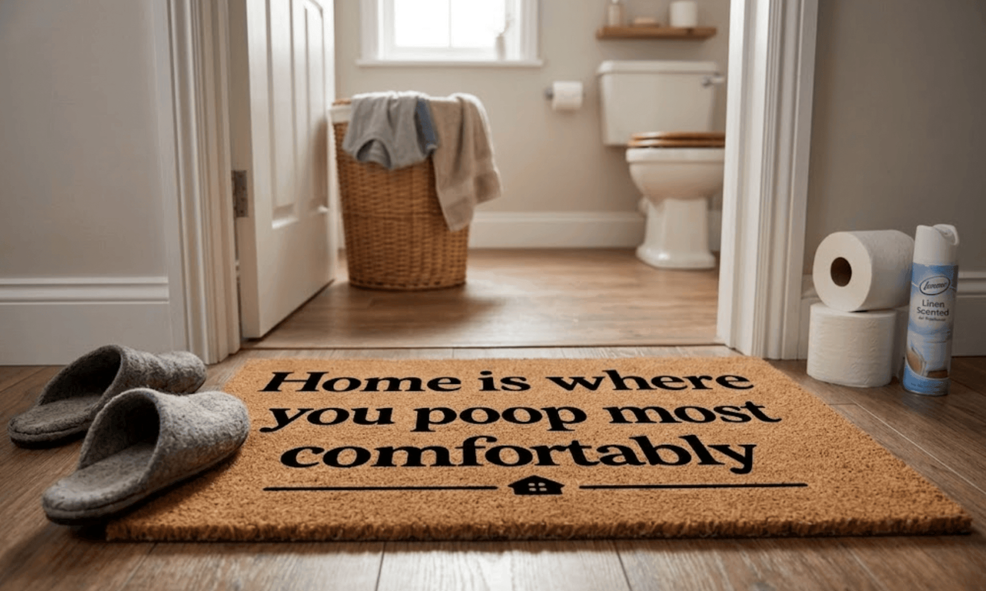Home Is Where You Poop Most Comfortably