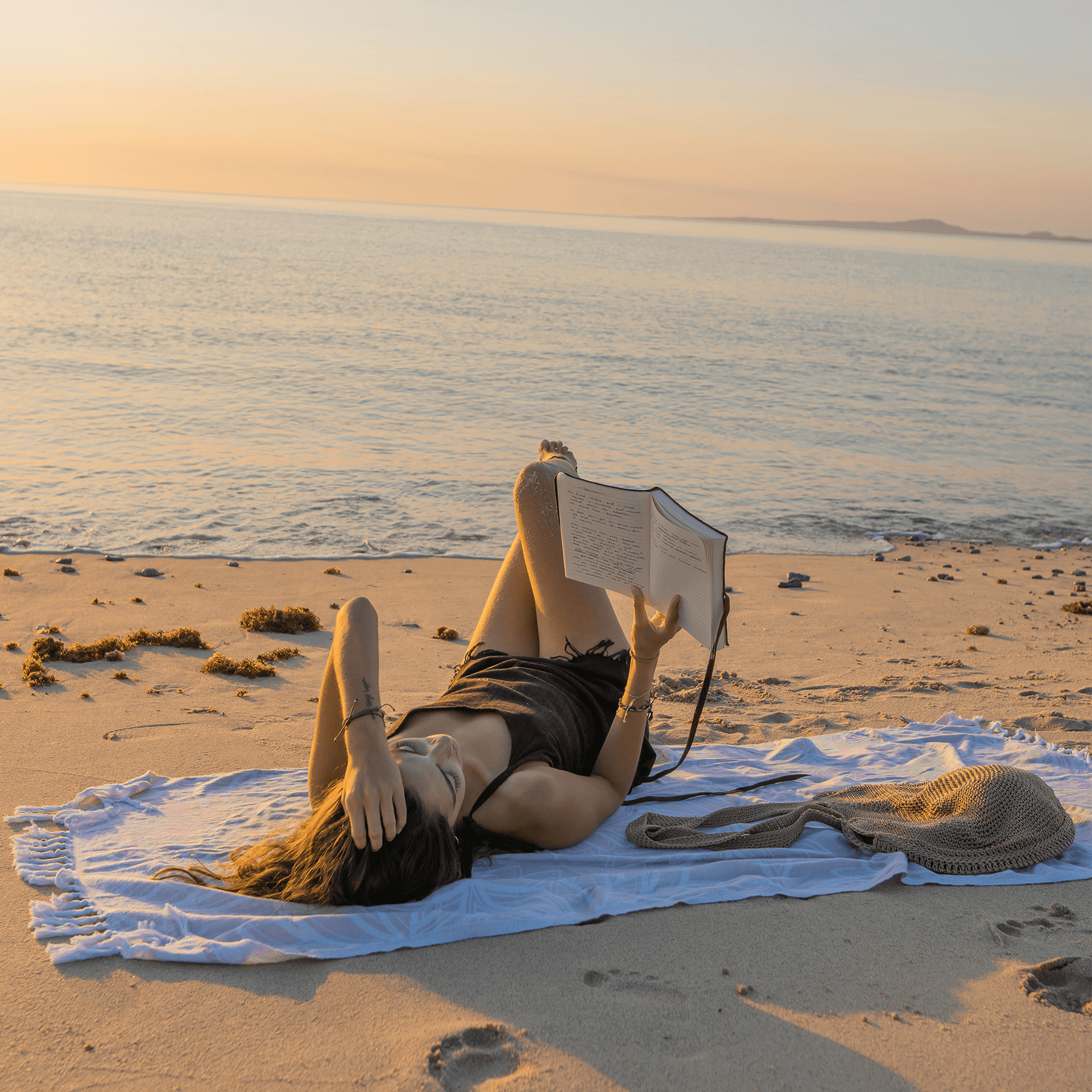 Turkish Towel | Body Towel | Oat + White