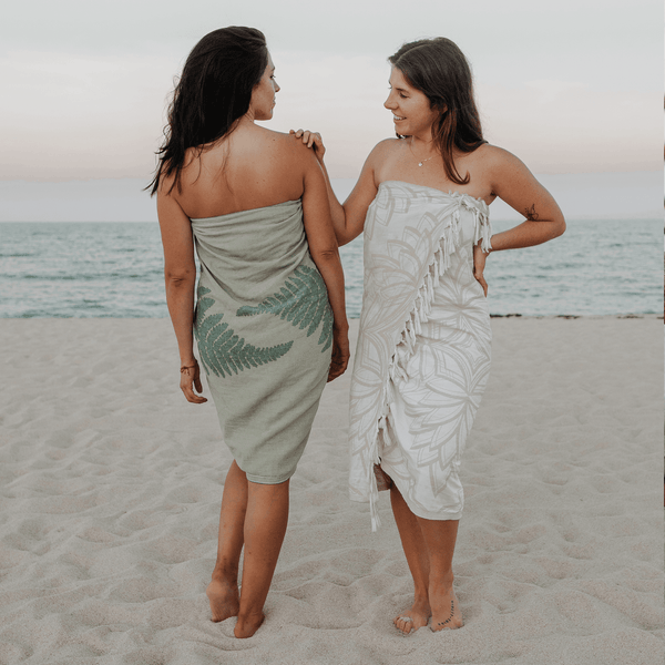 Turkish Towel | Single Set | Oat + White