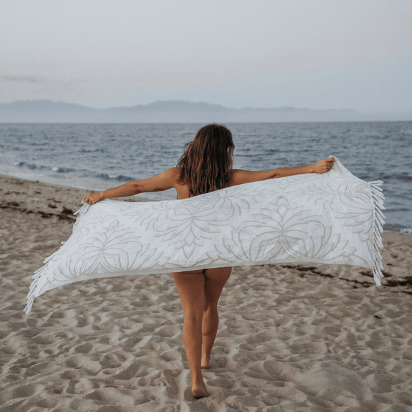 Turkish Towel | Single Set | Oat + White