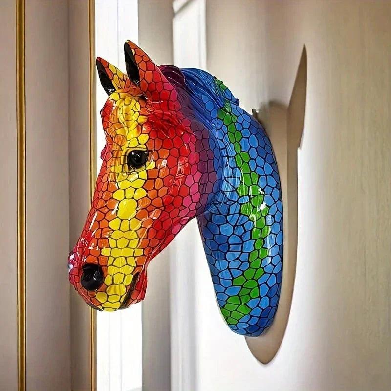 Horse Head - Handcrafted Gold Large