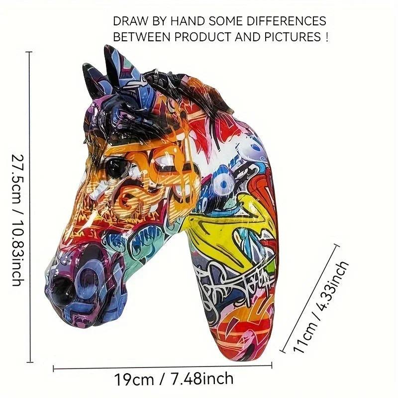 Horse Head - Handcrafted Gold Large