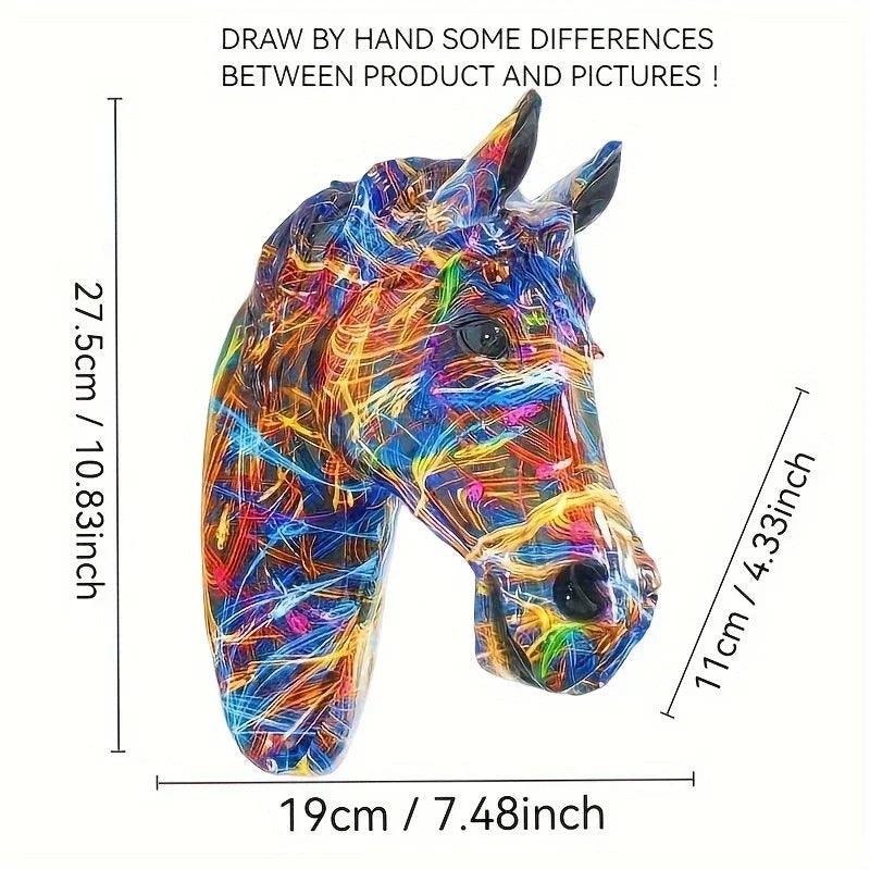 Horse Head - Handcrafted Gold Large