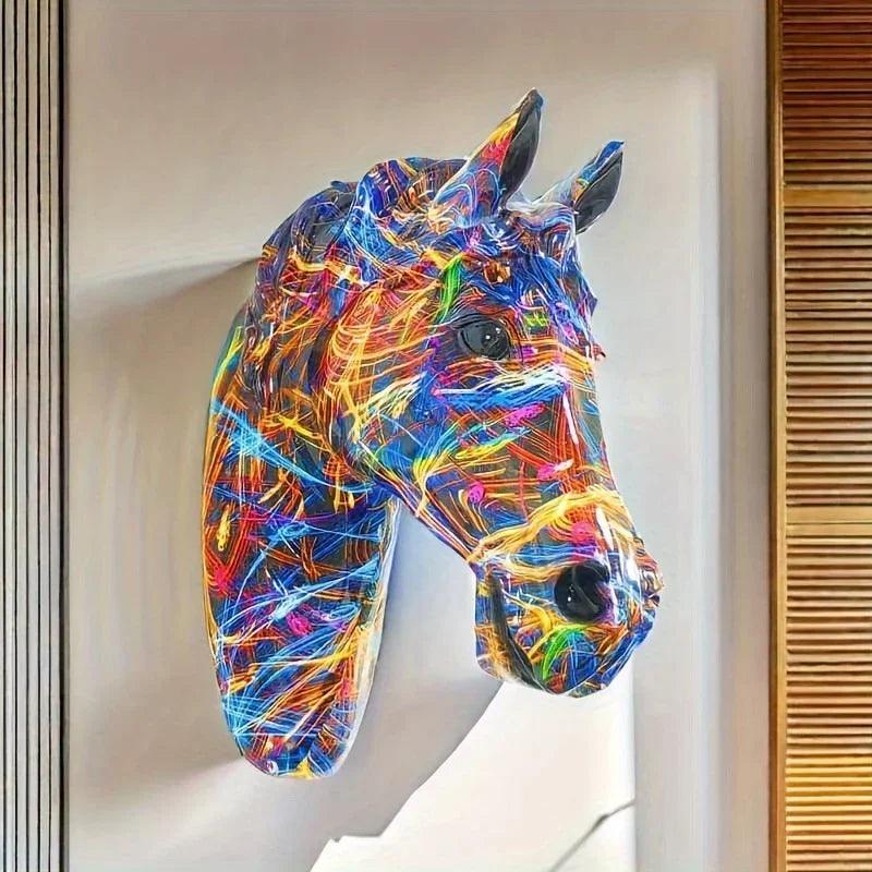 Horse Head - Handcrafted Gold Large