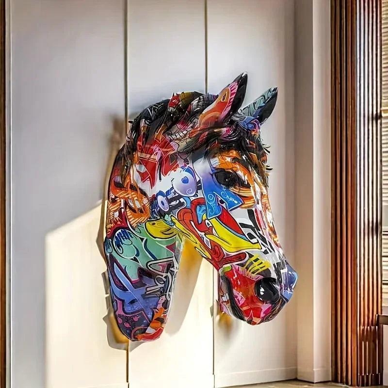 Horse Head - Handcrafted Gold Large