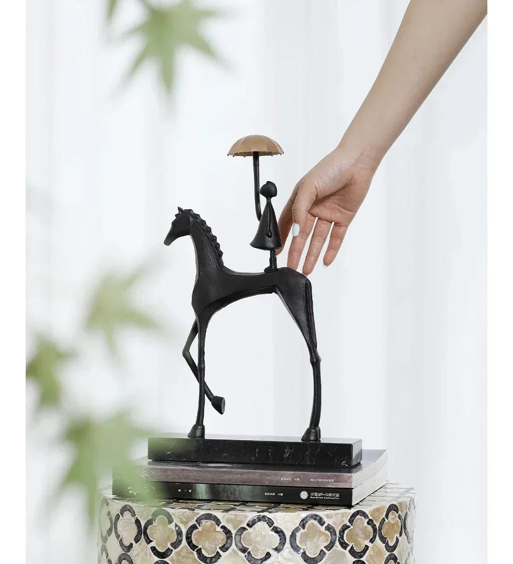 Horse Sculpture - Decorative Horse Figurine
