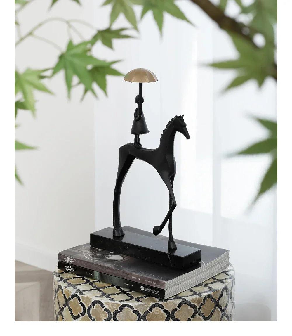 Horse Sculpture - Decorative Horse Figurine