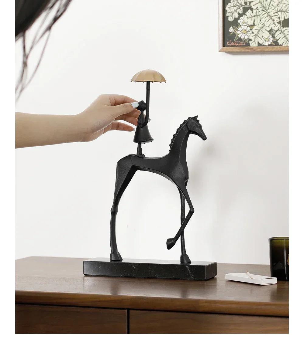 Horse Sculpture - Decorative Horse Figurine