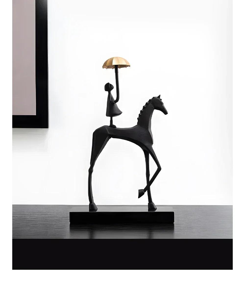 Horse Sculpture - Decorative Horse Figurine