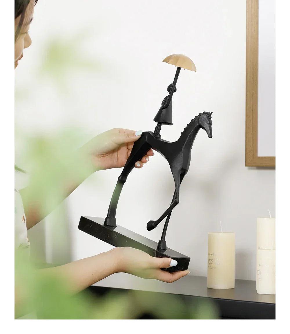 Horse Sculpture - Decorative Horse Figurine