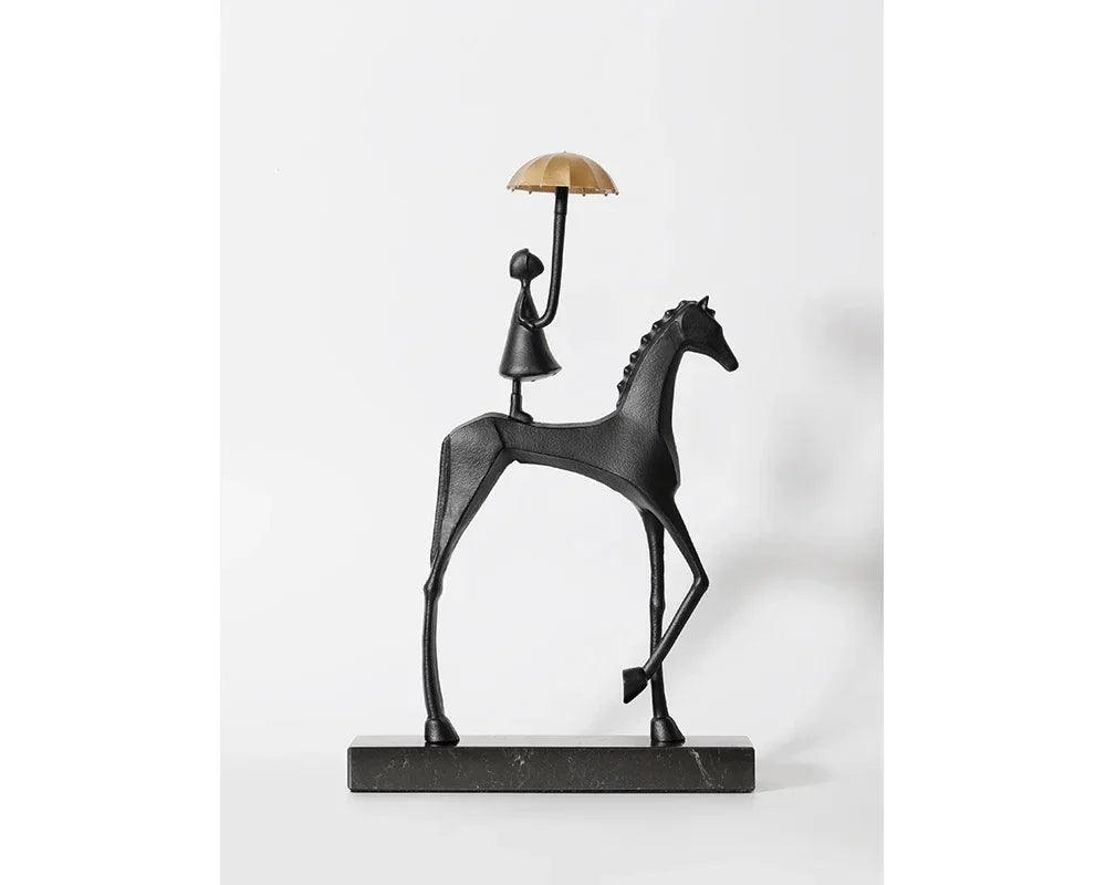 Horse Sculpture - Decorative Horse Figurine