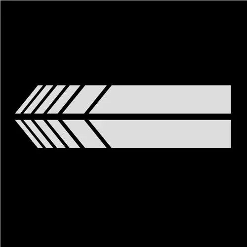 2pcs Car Styling Auto SUV Vinyl Graphic Car Sticker Rearview Mirror Side Decal Stripe DIY Car Body Decals 15.3*2cm