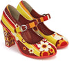 Chocolaticas® High Heels 1970  Women's Mary Jane Pump - Last Size 4