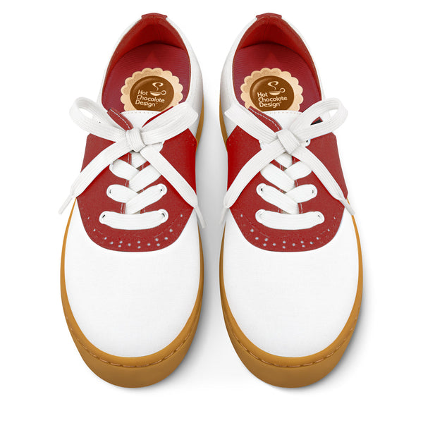 Hot Chocolate Design
Chocolaticas® Saddle Red Casual Sneaker