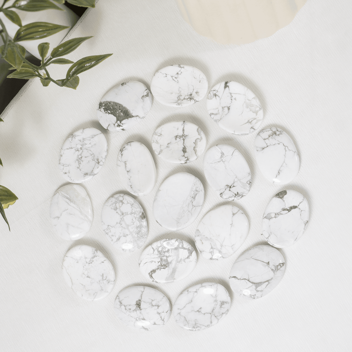 Howlite Pocket Stones (Inspiration and Truth)