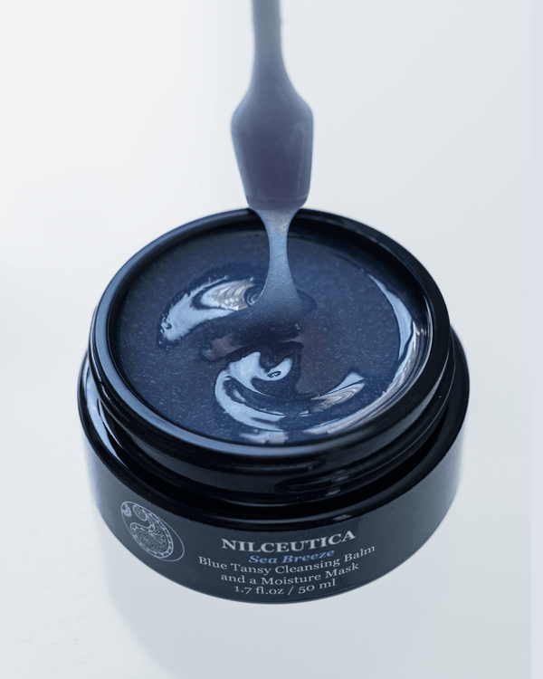 Sea Breeze Moisturizing Blue Tansy Cleansing Balm and a Moisture Mask