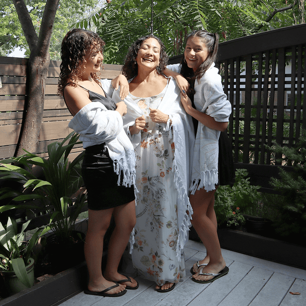 Turkish Towel | Body Towel | Oat + White