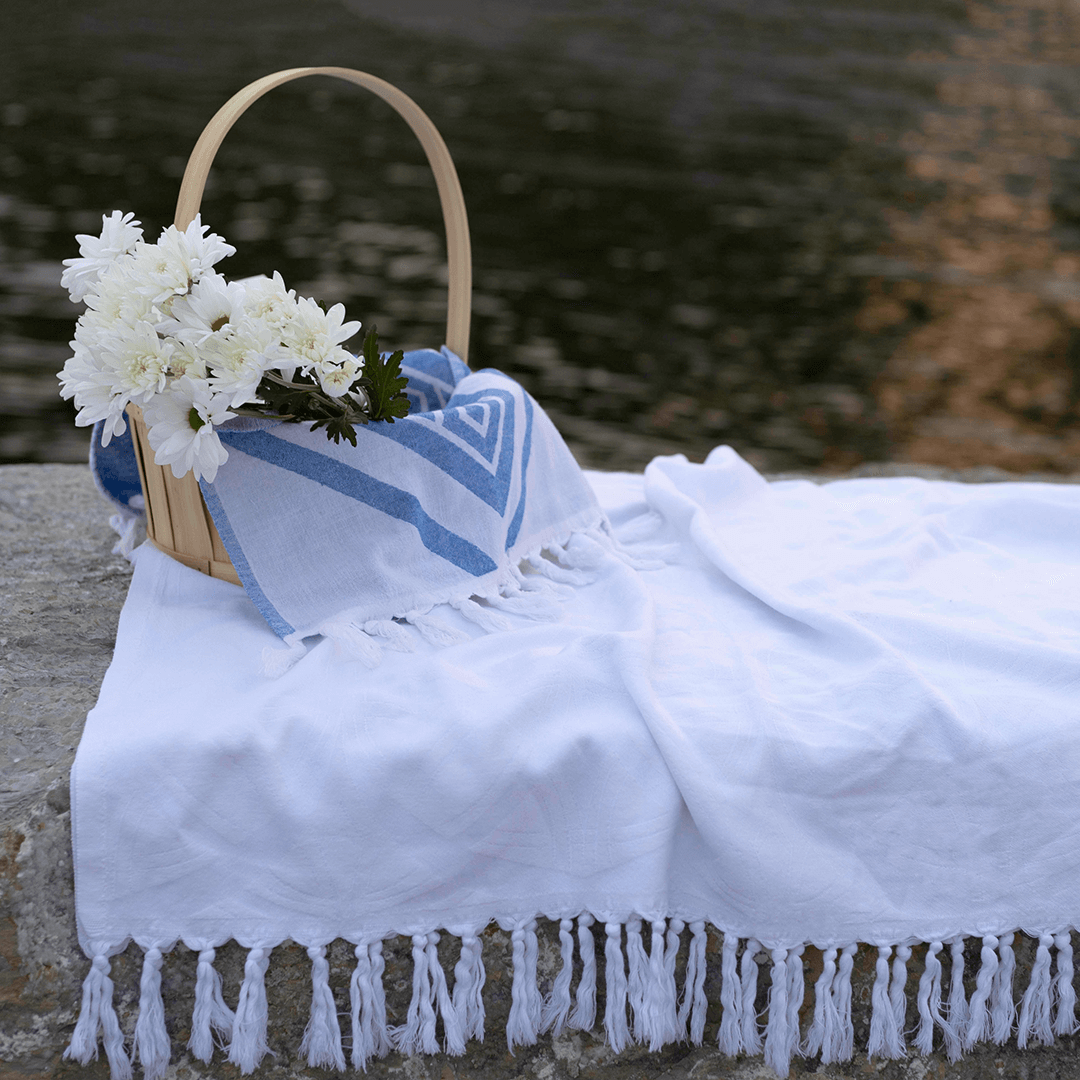 Turkish Towel | Body Towel | White
