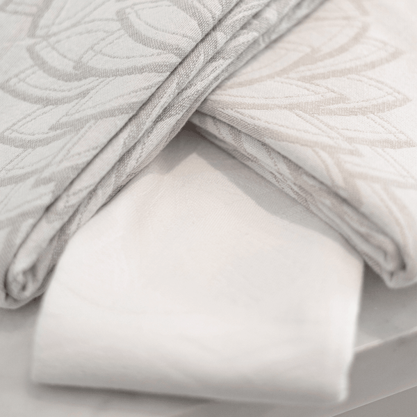 Turkish Towel | Body Towel | Grey + White