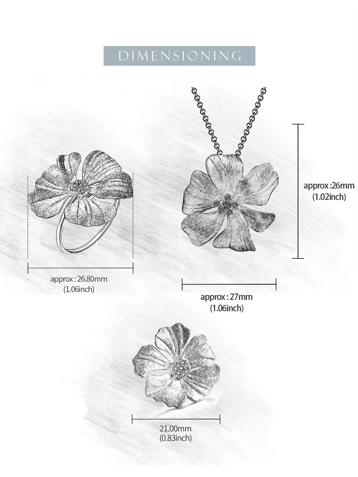 Peony Stud