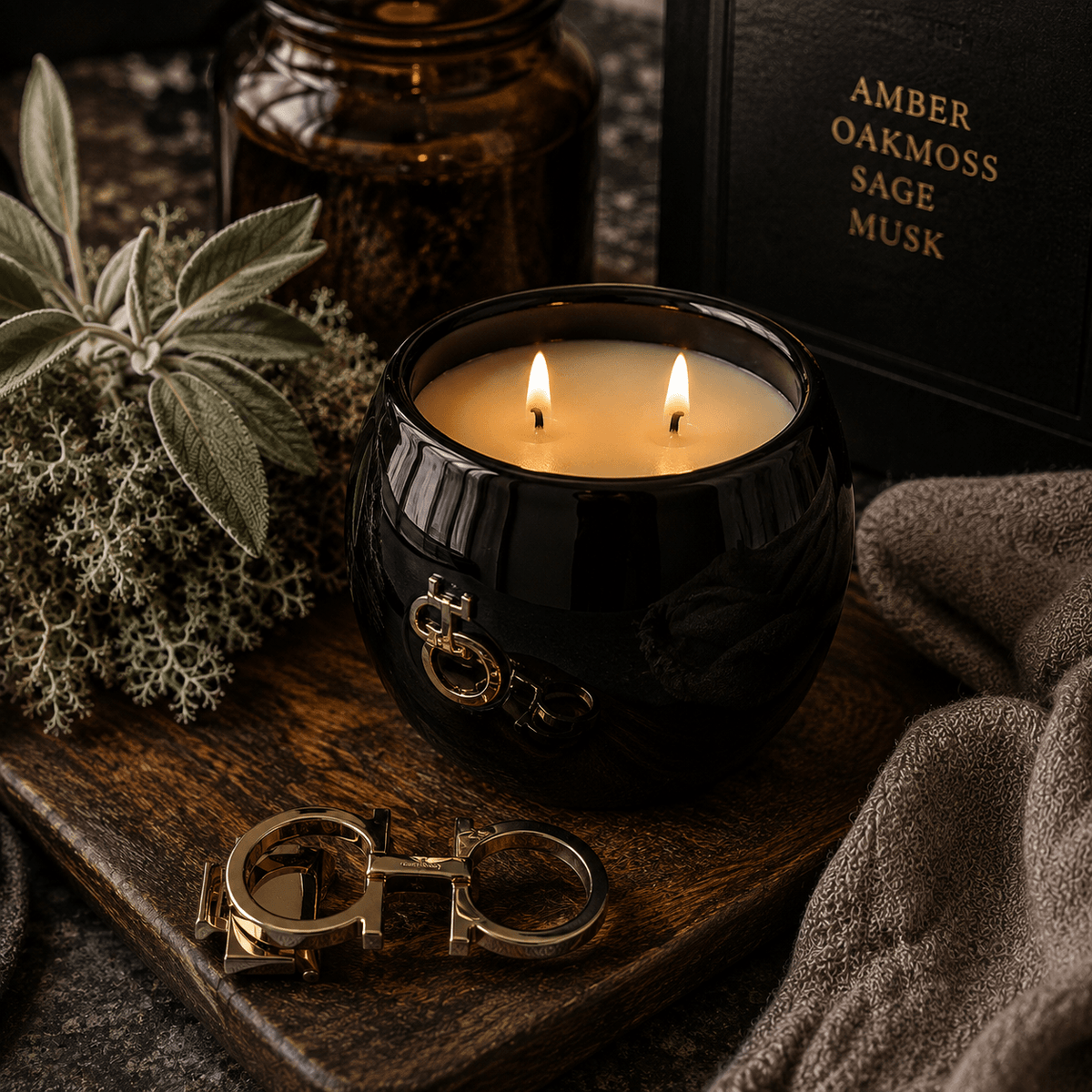 His Scent Masculine Scented Candle