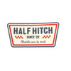 Vintage Half Hitch Sticker - Glossy