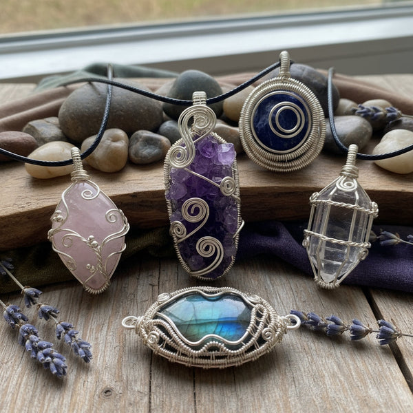 Custom Silver Non Tarnishing Agate Necklace