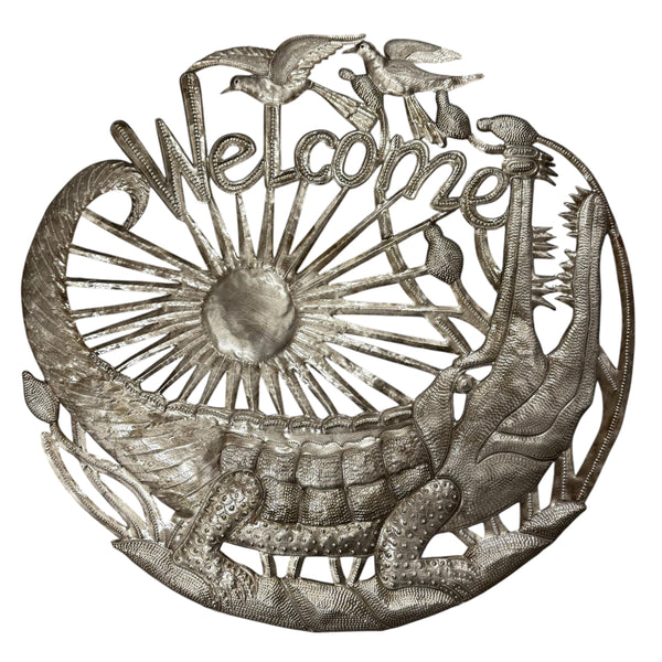 Jumbo Gator- Brushed Steel