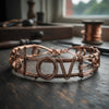 Copper Wire Wrapped Love Choker