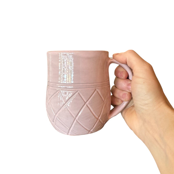 Ananas Mug- Blush Pink