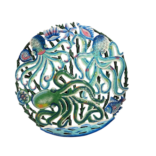 Swimming in the Sea Octopus