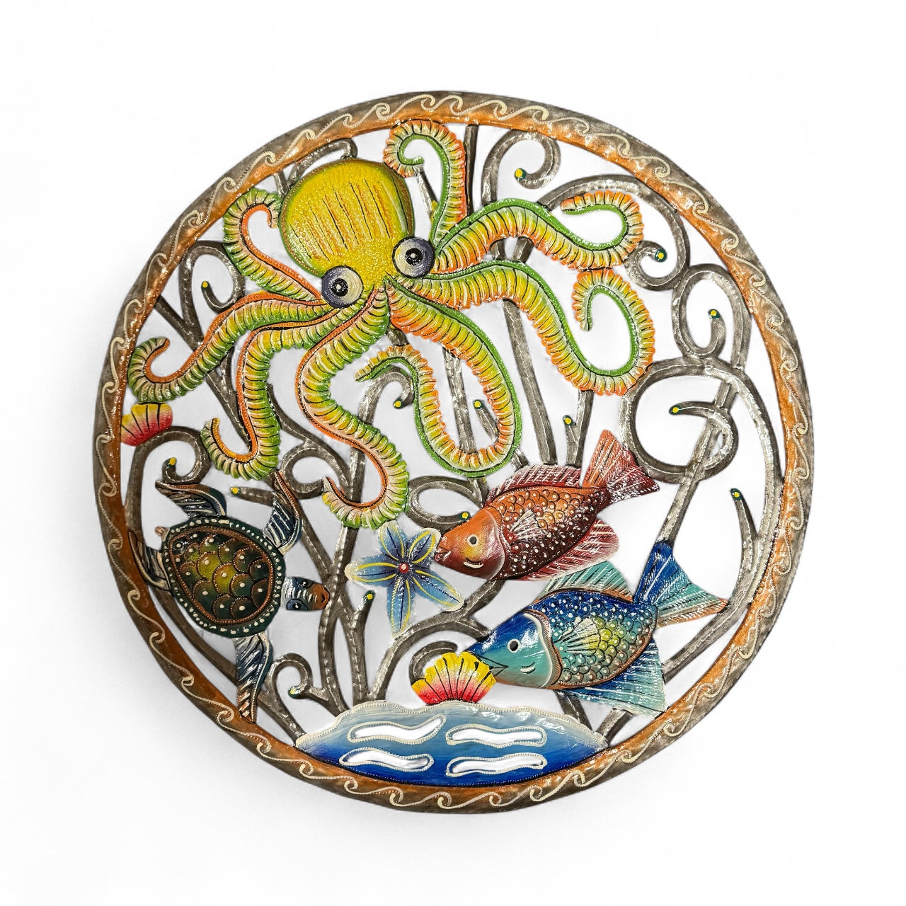 Large Yellow Octopus