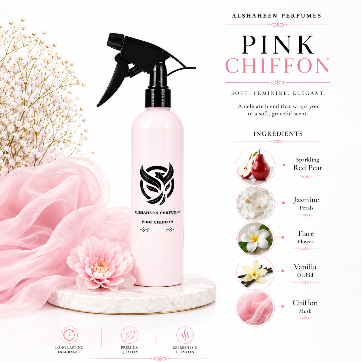 Pink Chiffon Home Freshener