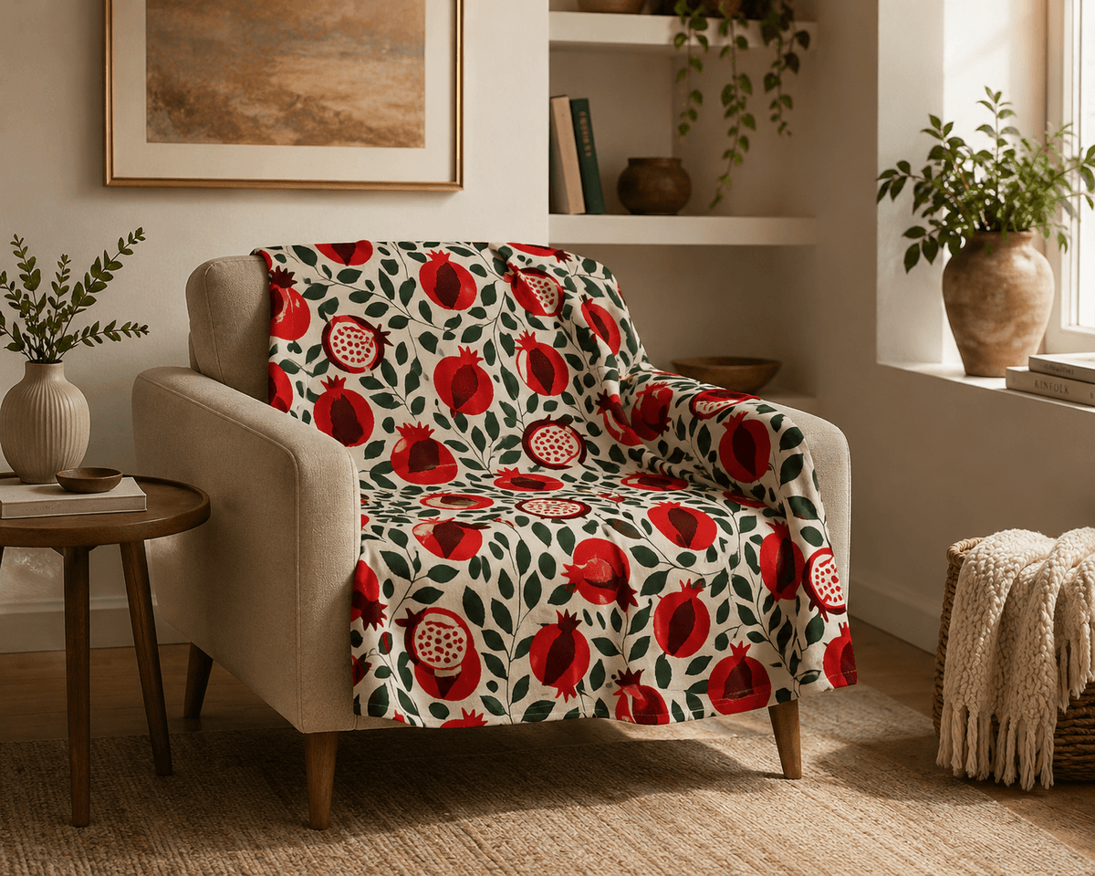 Pomegranate Bliss Blanket