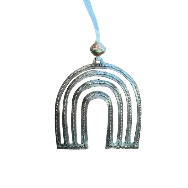 Steel Rainbow Ornament