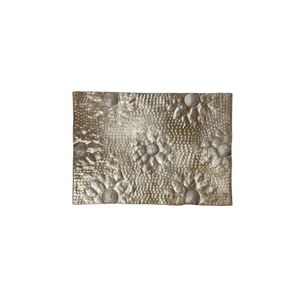 Medium Colorado Floral Metal Art