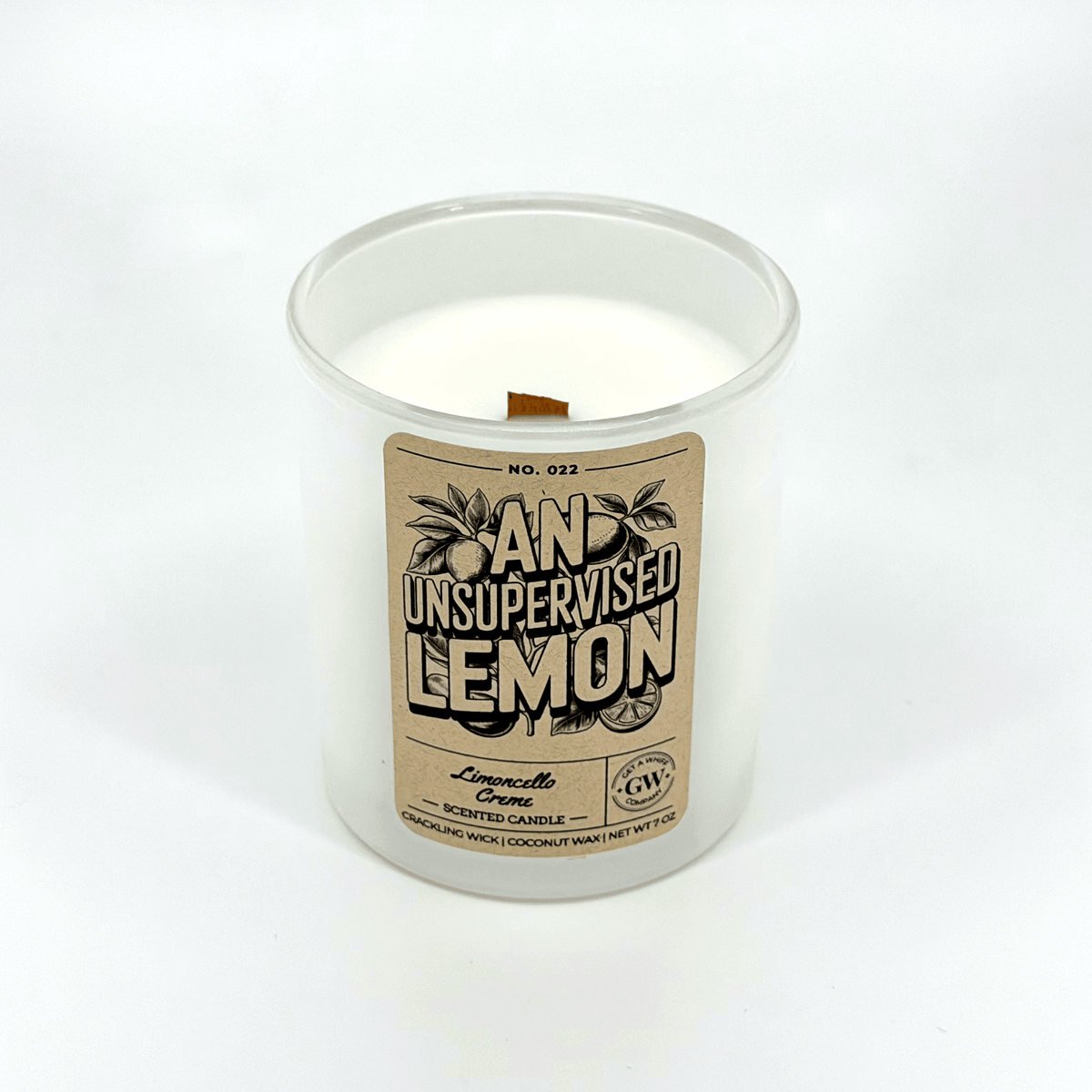 Limoncello Crème Scented Candle (An Unsupervised Lemon)