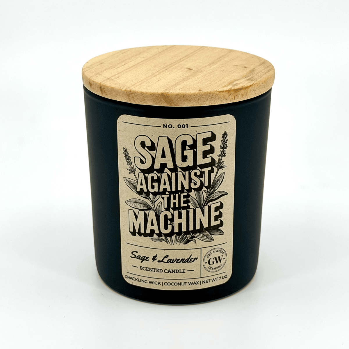 Sage & Lavender Scented Candle (Sage Against the Machine)