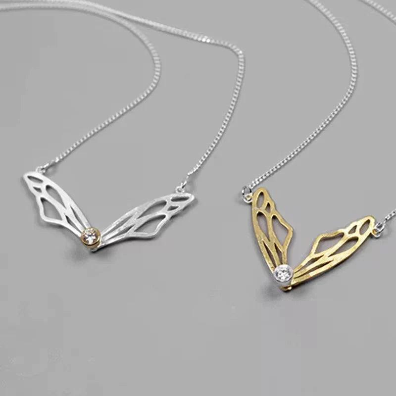 Dragonfly Wing Necklace