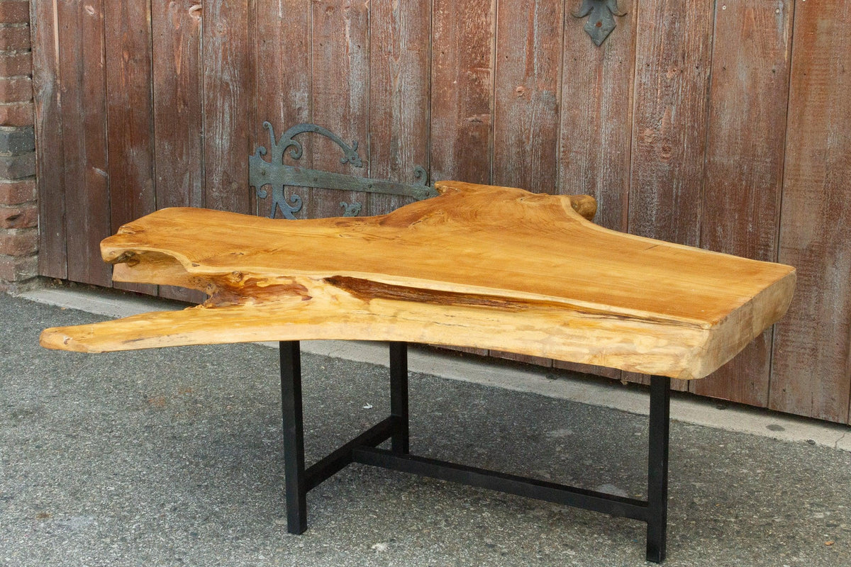 Live Edge Rustic Modern Coffee Table