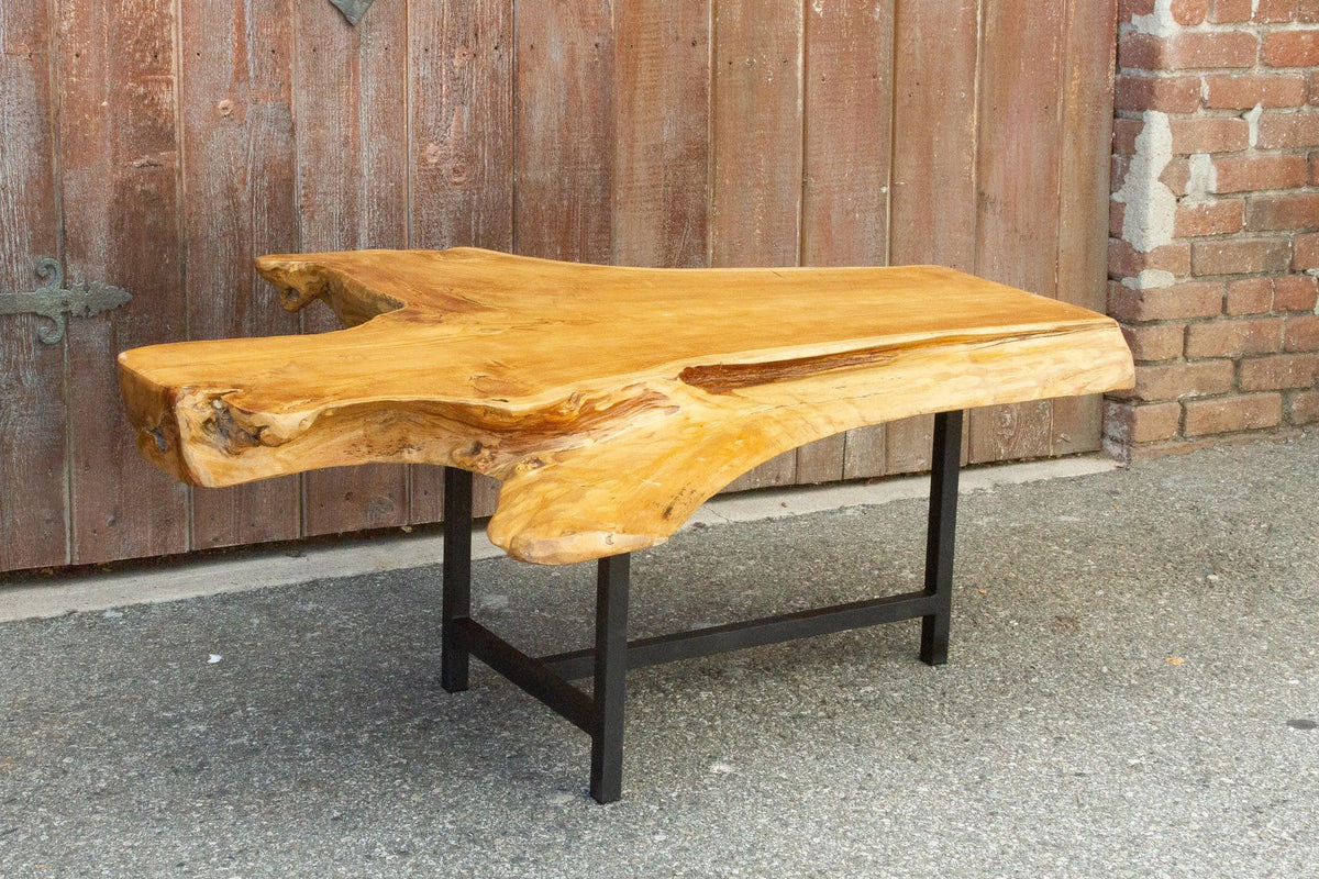 Live Edge Rustic Modern Coffee Table