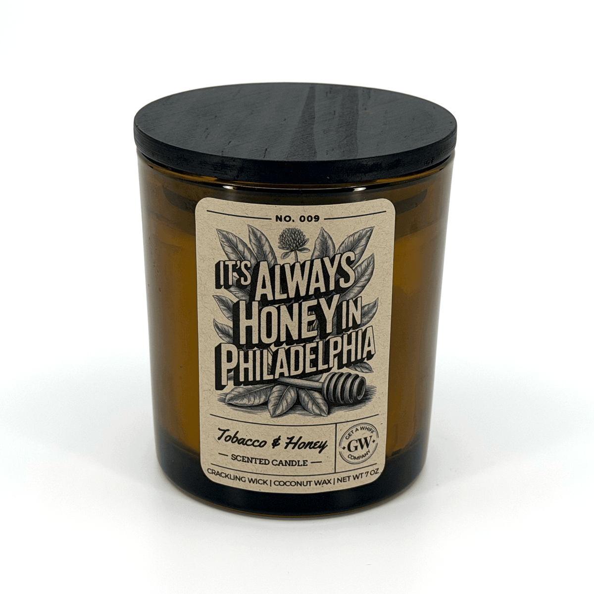 Tobacco & Honey Scented Candle (It's Always Honey in Philadelphia)