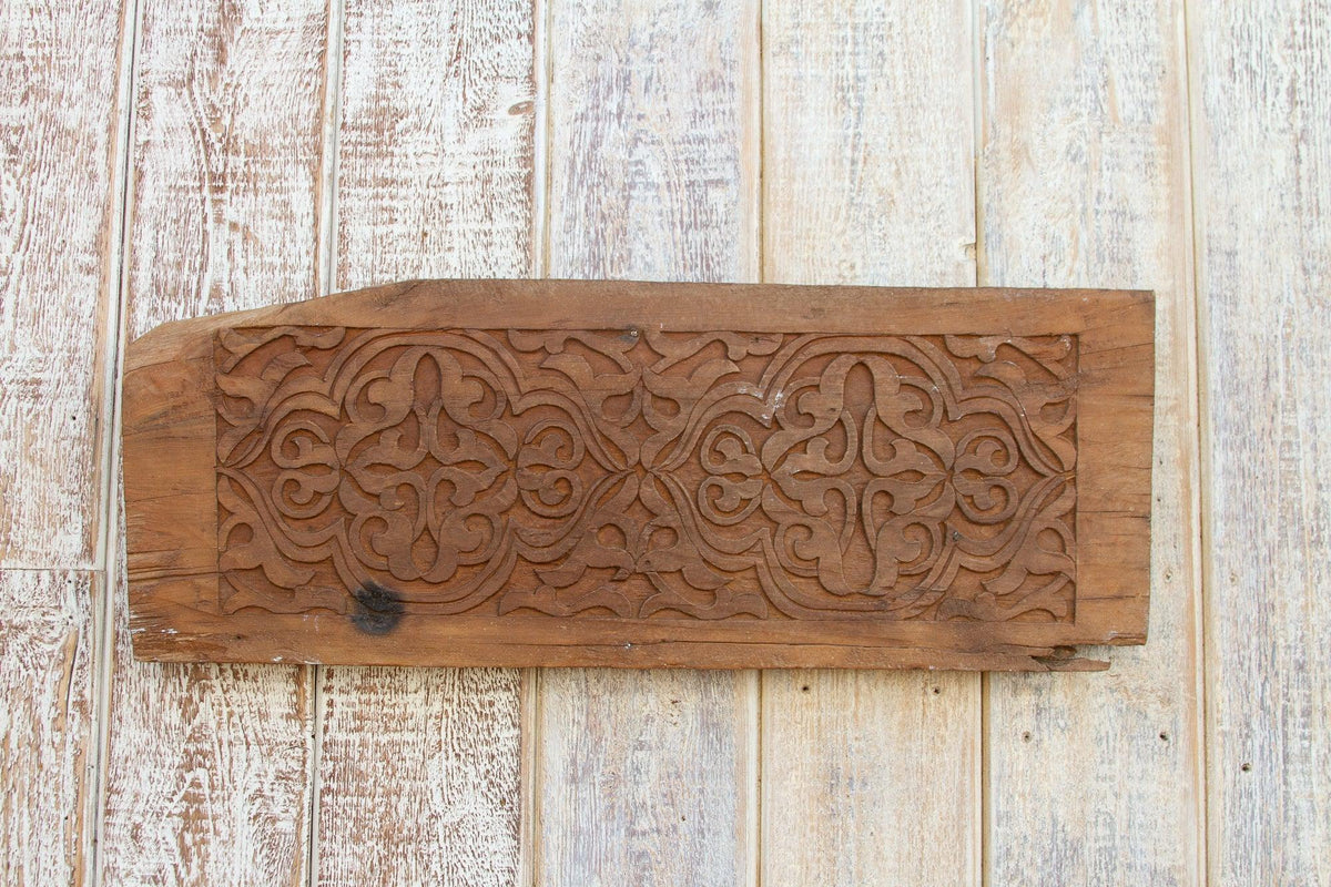 18th Century Primitive Moroccan Wall Carving