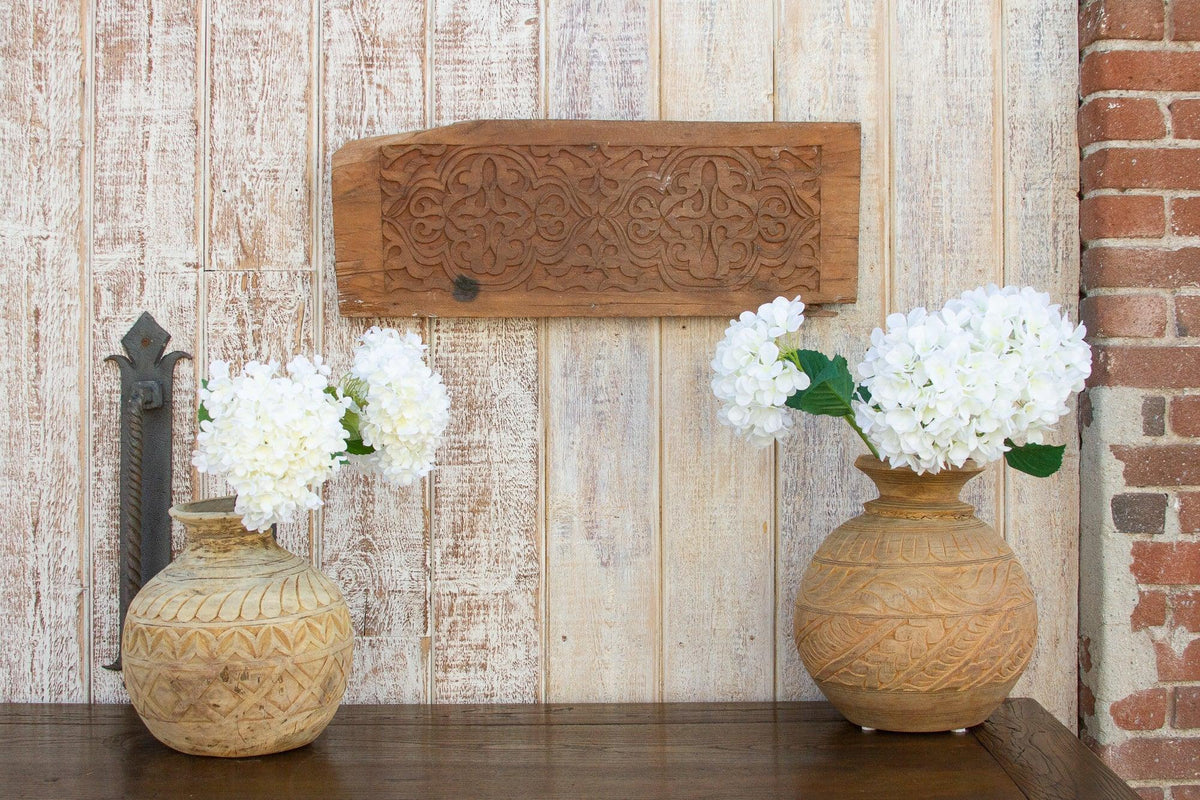 18th Century Primitive Moroccan Wall Carving