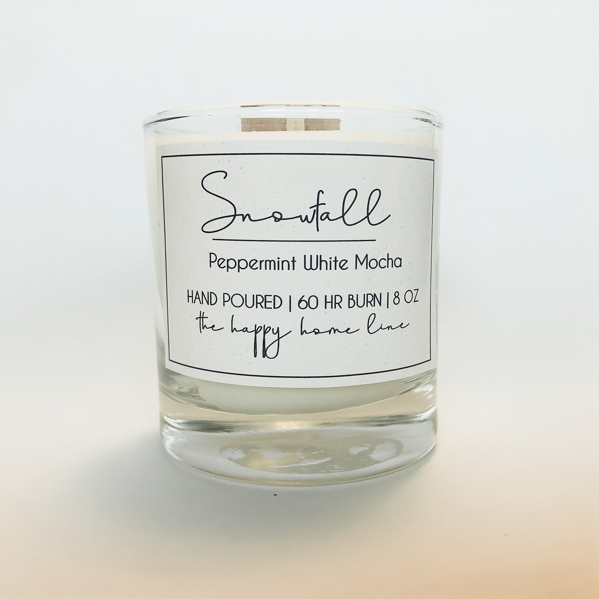 Snowfall Wood Wick Candle