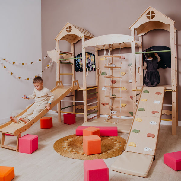 Large Kids Indoor Playground, Complete Playspace for Kids