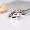 Solid 925 Sterling Silver Wedding Band Rings For Men And Women